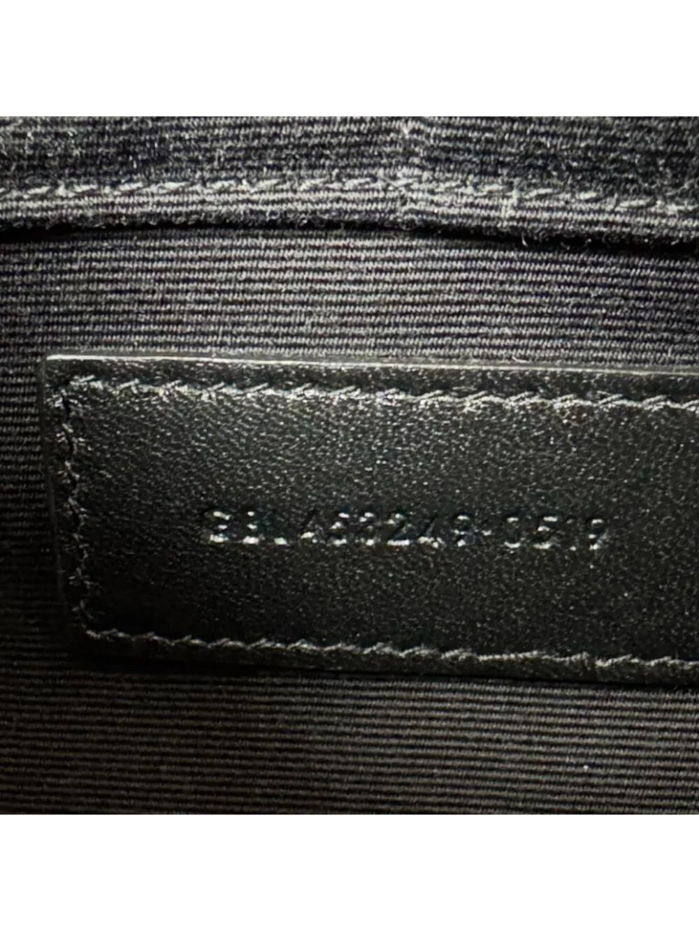 Saint Laurent YSL Monogram Clutch Black